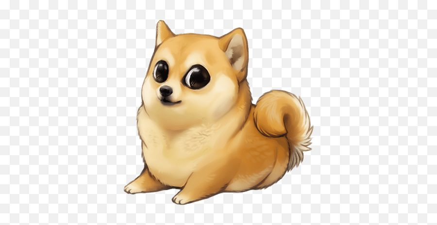 Doge Chibi Shibi Transparent Png - Chibi Doge Emoji,Doge Emoji