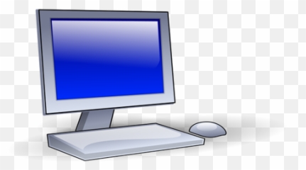 Thin Computer - Clipart Emoji