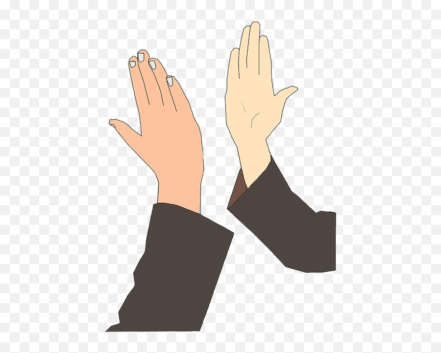 Free High Five Poland Images - Transparent High Five Clip Art Emoji,Salute Emoticon