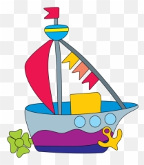 Clipart Boat Sailing Boat Clipart Boat - Toy Boat Clipart Emoji,Sailing Emoji