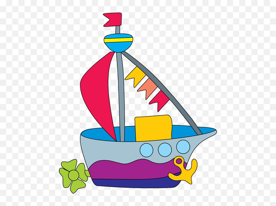 Clipart Boat Sailing Boat Clipart Boat - Toy Boat Clipart Emoji,Sailing Emoji