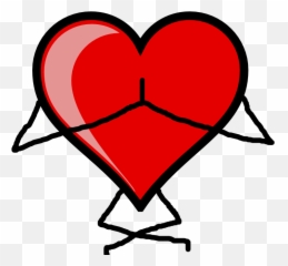 Yoga Heart Png - Heart Clip Art Emoji,Yoga Emojis