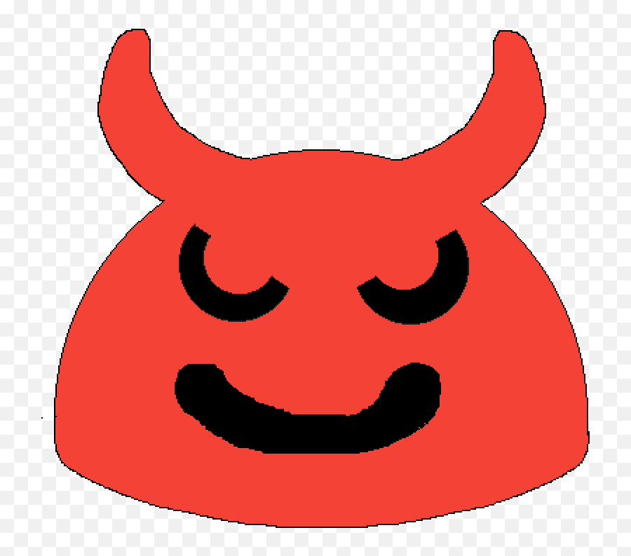 Pixilart - Clip Art Emoji,Evil Face Emoji