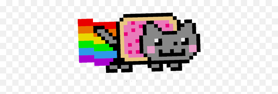 Png Transparent Nyan Cat - Nyan Cat Transparent Background Emoji,Nyan Cat Emoji