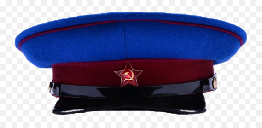 Nkvd Hat Soviet Ussr Redarmy Communism Marxism Stalin - Transparent Background Stalin Hat Emoji,Ussr Emoji