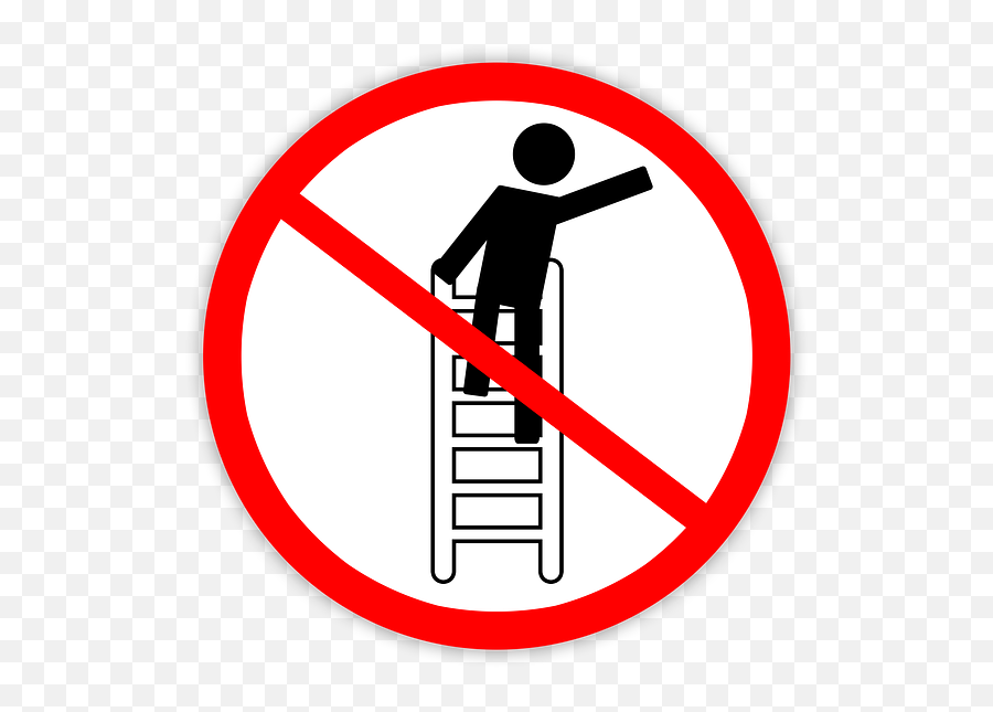 Safework Nsw Releases Video - Forbidden Sign Emoji,Ladder Emoji