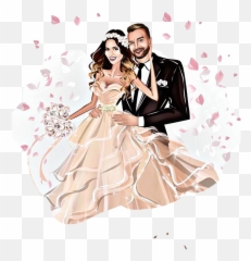 bride groom art cartoon married justmarried wedding lov - Bride And Groom Cartoon Art Emoji
