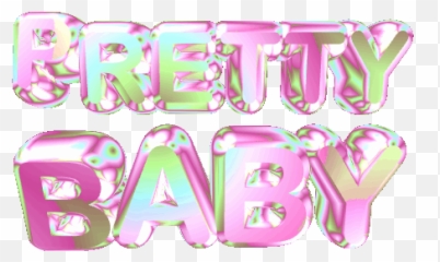 Triipy Clipart Tumblr Transparent Pencil And In Color Blue - Pretty Baby Logo Gif Emoji