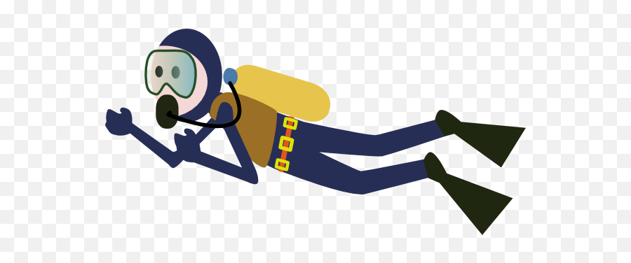 Library Of Scuba Diver Cartoon Jpg - Transparent Scuba Diver Clipart Emoji,Diver Emoji