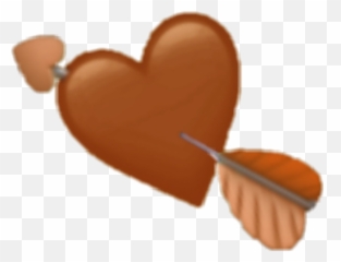 Brown Brownheart Brownemoji Emoji - Heart,Brown Heart Emoji