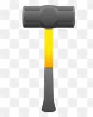 Clipart hammer jpeg Transparent FREE - Sledge Hammer Symbol Emoji