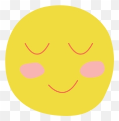 Whimsical Letter Graphic - Circle Emoji