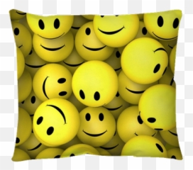 Smileys Showing Happy Cheerful Faces Throw Pillow u2022 Pixers - We live to change 3d Wallpapers Iphone Emoji