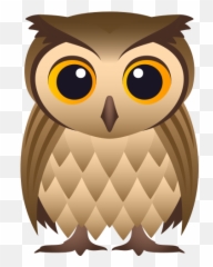 Emoji Owl To - Cartoon,Emoji Owl
