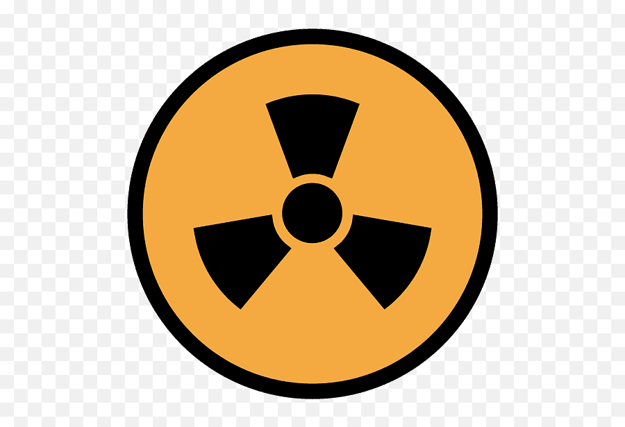 Radioactive Emoji Clipart Free Download Transparent Png - Dot,Warning Emoji