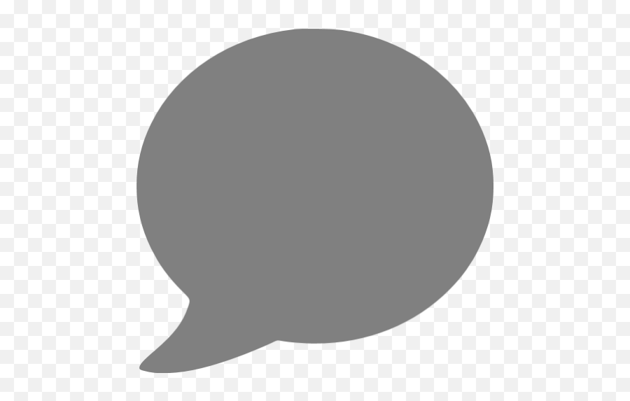 Gray Speech Bubble Icon Grey Dot Png Emoji Chat Bubble Emoji Free 