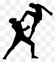 Kostenlose Martial Arts Und Karate - Muay Thai Clip Emoji