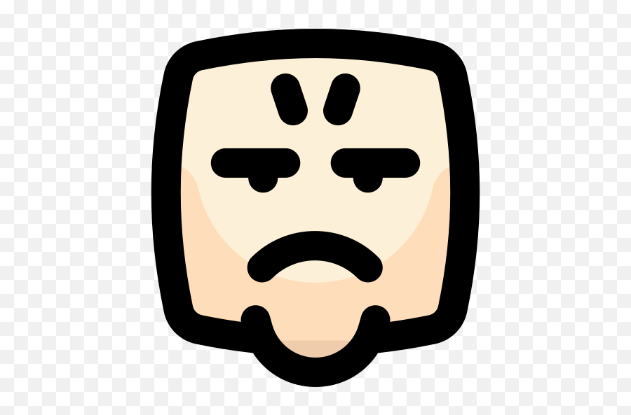 Angry - Free Smileys Icons Dot Emoji,Mustache Emoji Copy And Paste