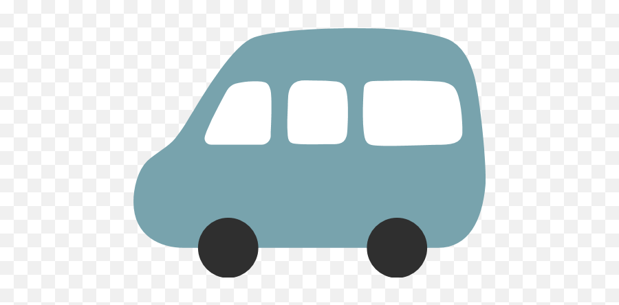 Minibus Emoji For Facebook Email Sms - Van Emoji,Van Emoji