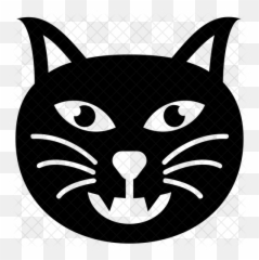 Cat Emoji Icon - Cartoon