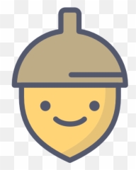 Nut - Smiley Emoji,Peanut Emoticon