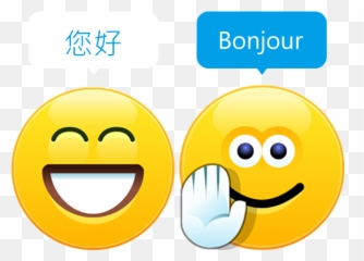 Skype Translator - Emoji Bonjour