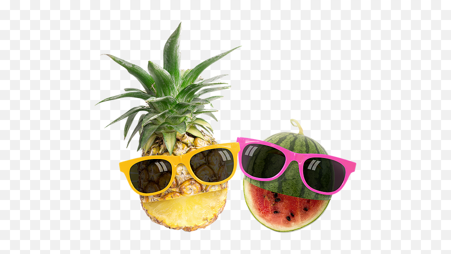About Us - Ananas Emoji,Puts On Sunglasses Emoticon