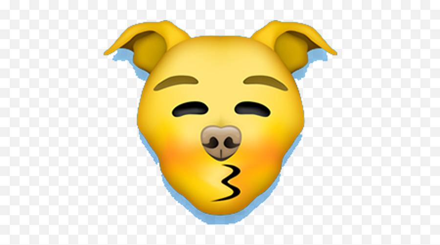 Pitmoji - Clip Art Emoji,Pitbull Emoji
