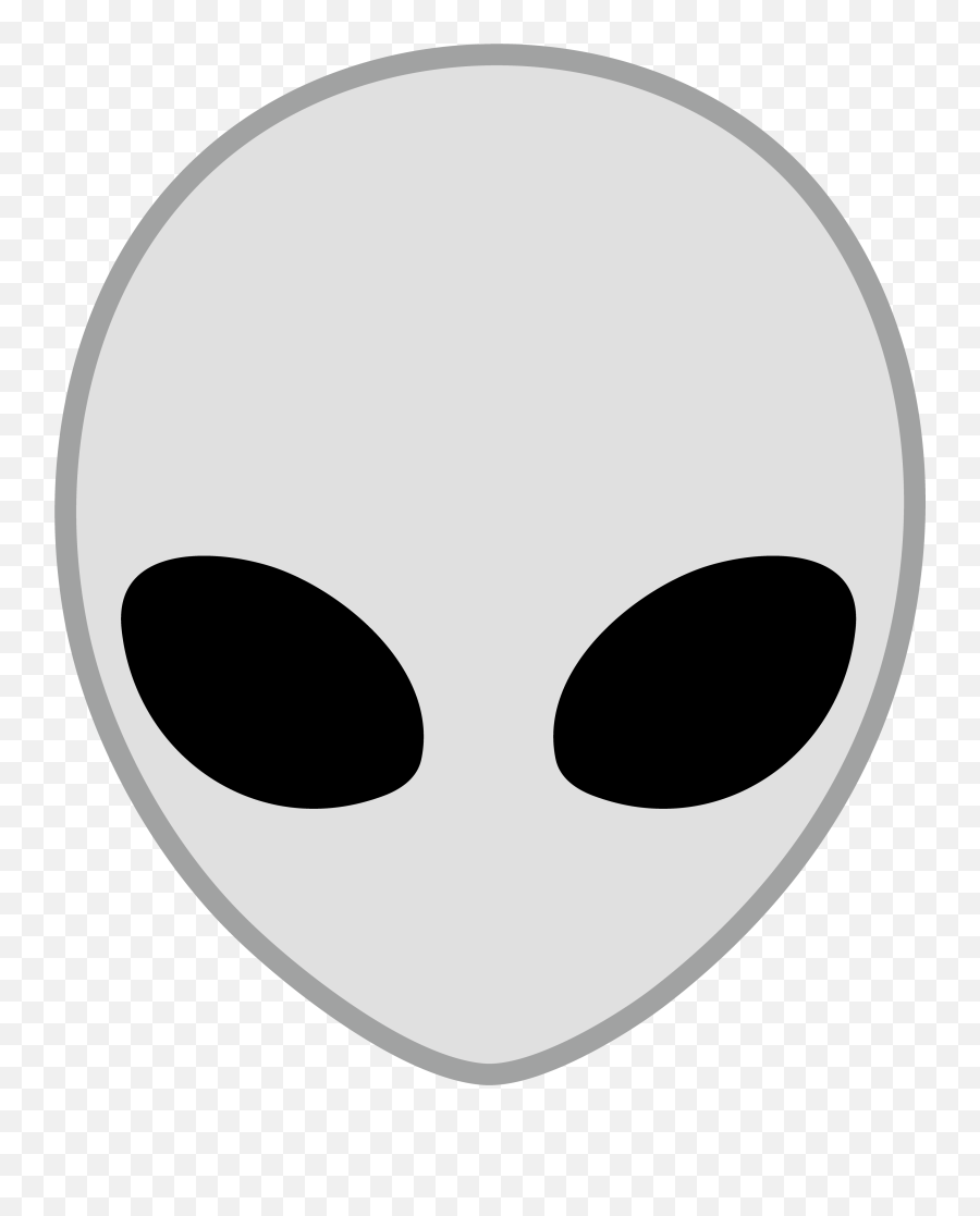 Alien Face Logo - Alien Face No Background Emoji,Alien Face Emoticon