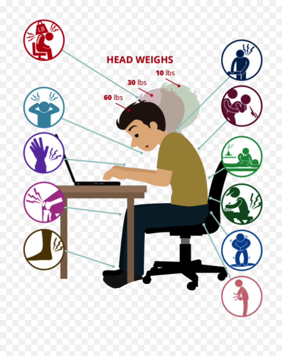 Head Down On Desk Clipart - Indian Head Massage Cartoon Emoji,Head Desk Emoji