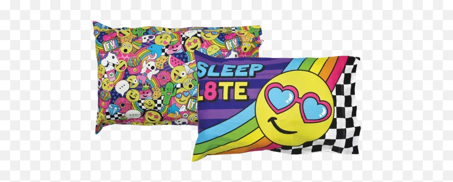 Emoji Party Pillowcase Set - Iscream Pillowcase,Party Emoji Png