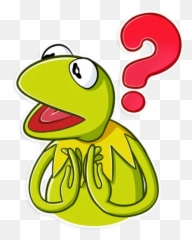 Frog The Muppets Telegram Sticker - No Entiendo A Esa Gente Que Agrega Y Nunca Saluda Emoji