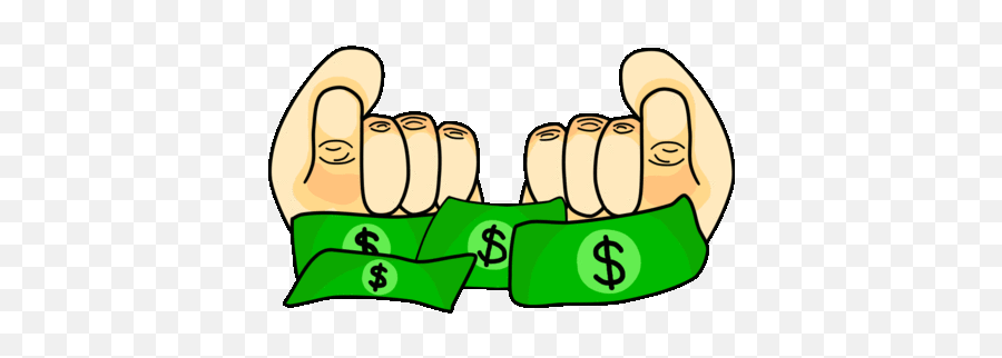 Spending Money Clipart Gif - Thank You Money Gif Emoji,Animated Emoji Android