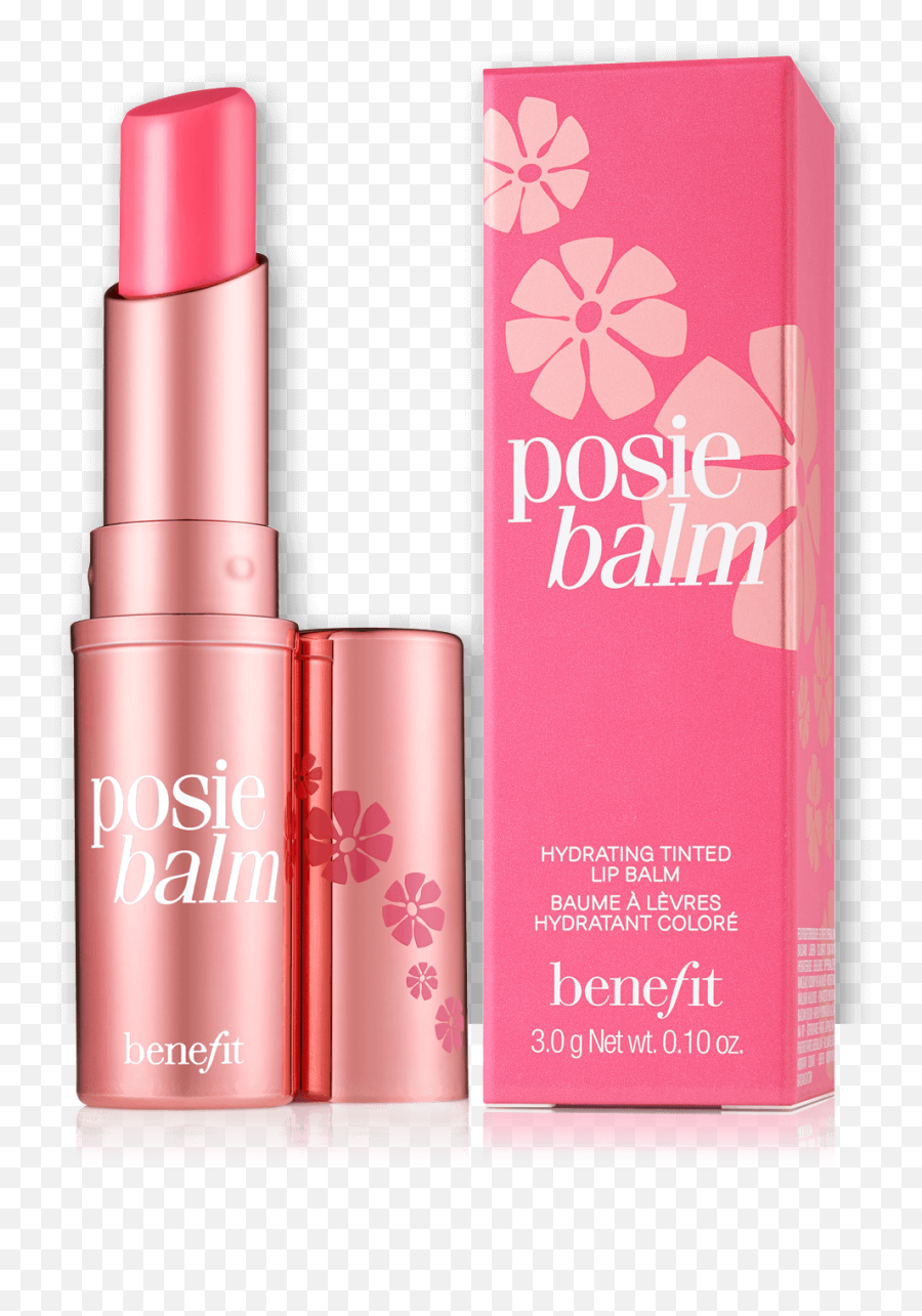 A Pink Lip Balm For A Kiss Of Sheer Color - Benefit Posie Benefit Lip Balm Emoji,Kiss Mark Emoji