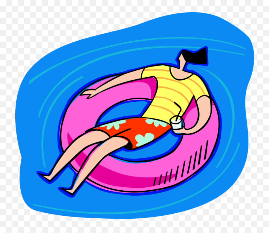 Swimming Clipart Inner Tube - Png Download Full Size Clip Art Emoji,Test Tube Emoji