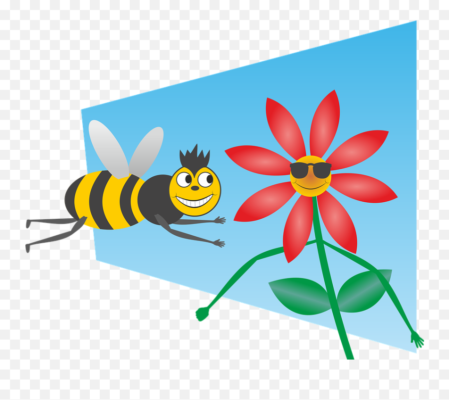 Free Grin Smile Vectors - Honeybee Emoji,Skull Emoticons