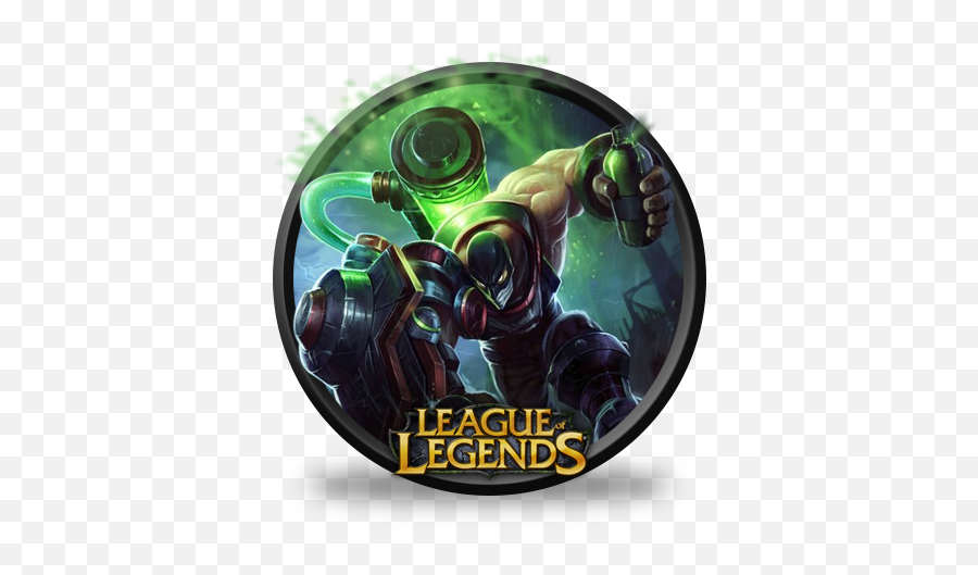 Singed Augmented Icon League Of Legends Iconset Fazie69 - League Of Legends Emoji,Cd Man Emoji