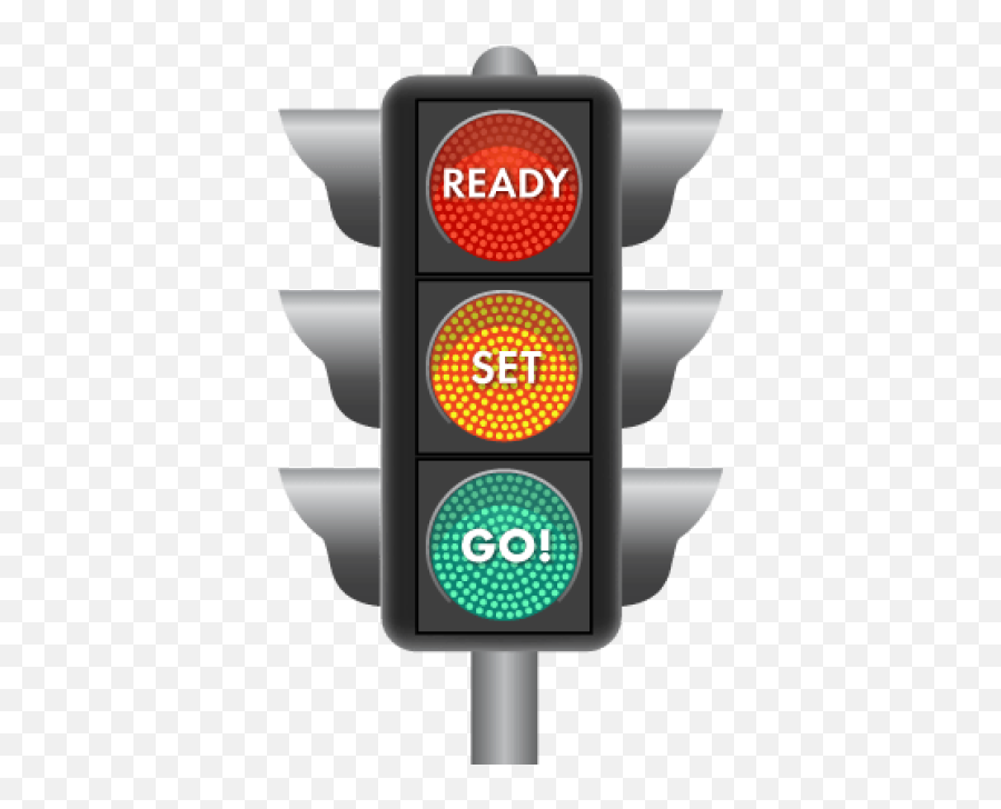 Download Free Png Ready Set Go Traffic Light Gr - Dlpngcom Traffic Light Emoji,Stoplight Emoji
