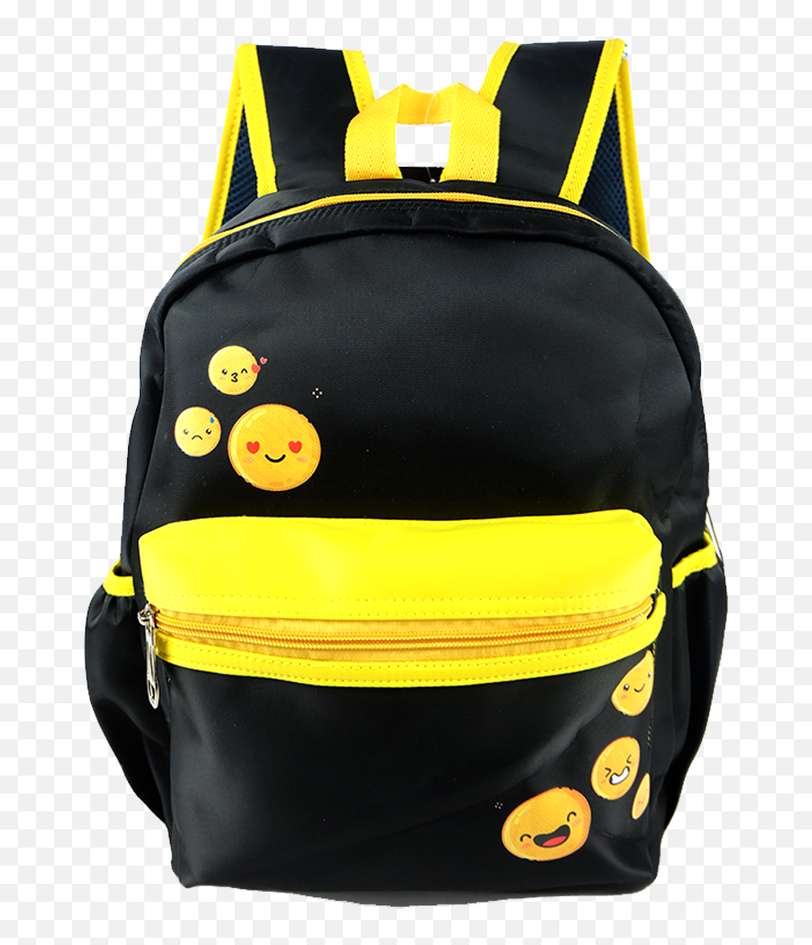 Smiley 14inch Special Edition Kindy Backpack Sk1959 - Backpack Emoji,Hand And Backpack Emoji