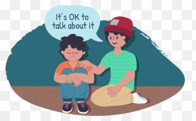 Talk To Someone Kids Png Download - Speak Cartoon Emoji