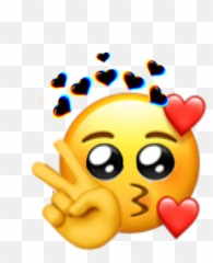 Heart Cute Emoji Heartemojiiphone - Happy,Cute Emoji
