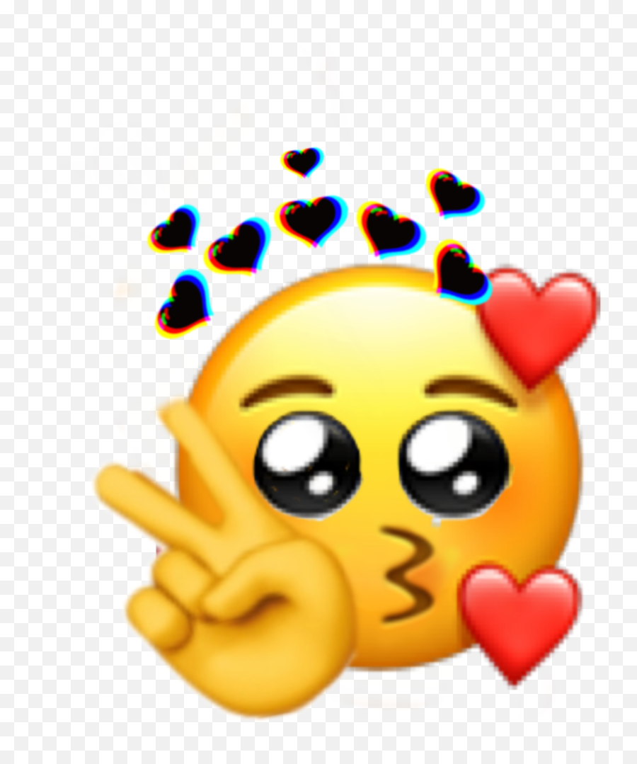 Heart Cute Emoji Heartemojiiphone - Happy,Cute Emoji