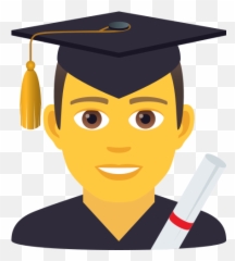 Emoji Male Student - Man Office