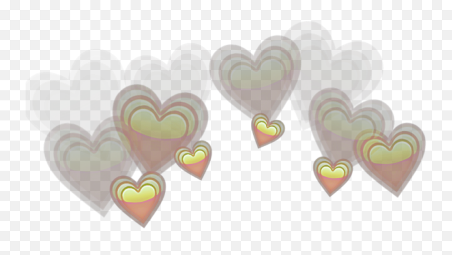 Heart Yellow Love Ftestickers Sticker Emoji,Yellow Heart Emoji Snapchat