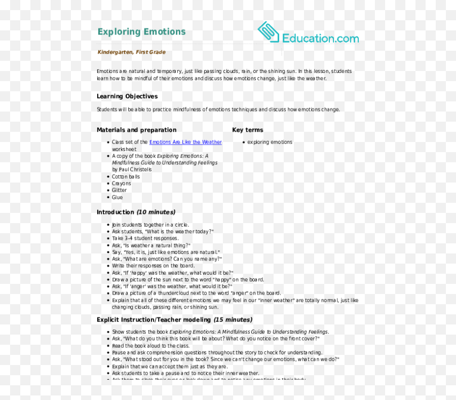 Exploring Emotions Lesson Plan Educationcom - Vertical Emoji,New Year Emotions