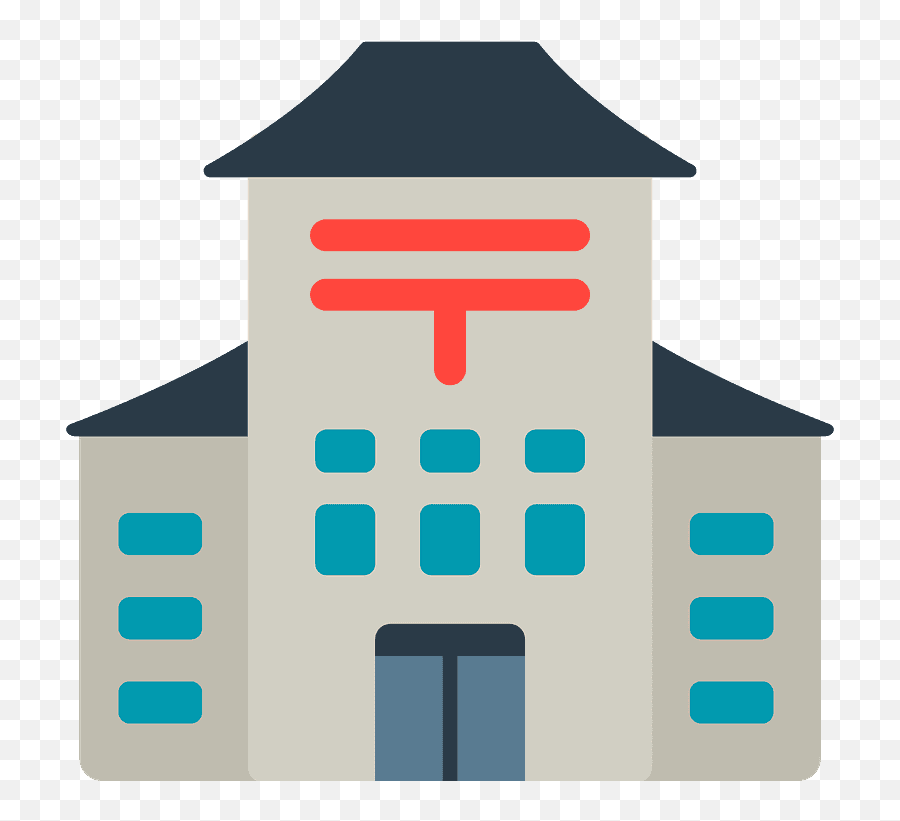 Japanese Post Office Emoji Clipart Free Download - Japanese Post Office Clipart Png,Emoji Post