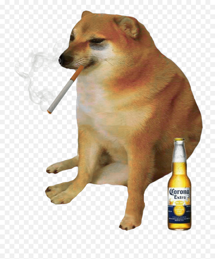 Cheems Is Hungover Sticker - Doge Muscle Emoji,Hungover Emoji