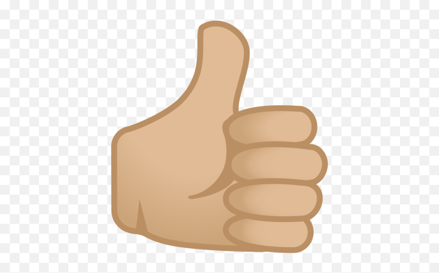Medium - Thumbs Up Emoji,Brown Thumbs Up Emoji