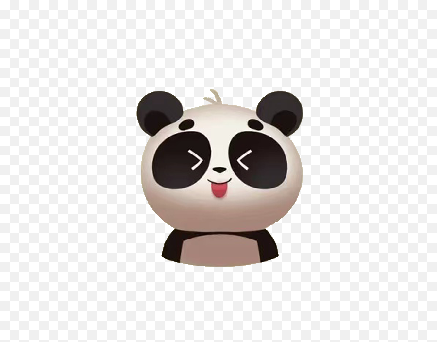 Happy Panda Emoji Png Image,Panda