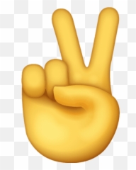 Png Peace - Transparent Background Peace Emoji Png,Ios 10 Gun Emoji